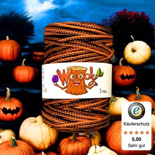 🎃🧶 Limitierte Halloween-Edition! Die Kombination aus kräftigem Kürbis-Orange und tiefem Schwarz verleiht euren Projekten...