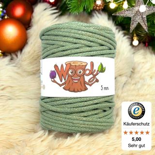 ✨ Limitierte Edition: Woody 5 mm – Salbei mit goldenem Faden ✨ Die Kombination aus edlem Salbei-Ton und feinem...